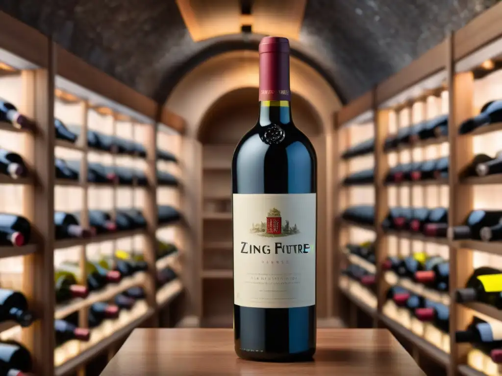 Exclusiva bodega de vinos premium y suscripciones gourmet Una bodega lujosa con cajas de suscripción vinos gourmet destacadas, resaltando la elegancia y variedad de los vinos del mundo
