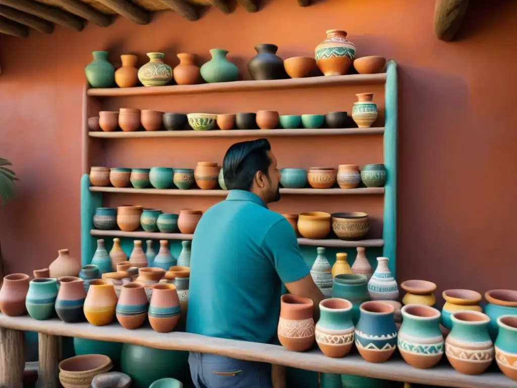 Un bullicioso pulquería tradicional mexicana con pulque en nueva cocina mexicana