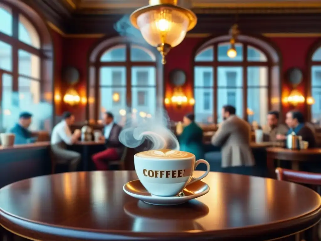 Un café histórico revolucionó la cultura del café en Viena, siglo XIX