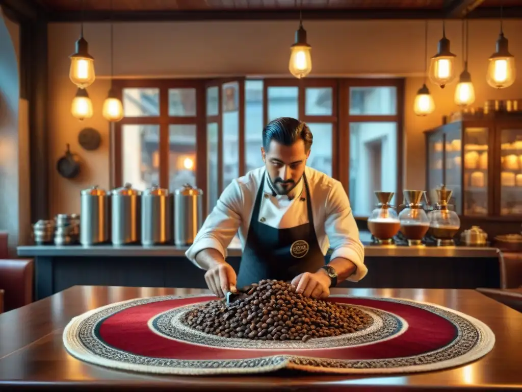 Una cafetería icónica en Estambul, Turquía, una de las cafeterías más antiguas del mundo