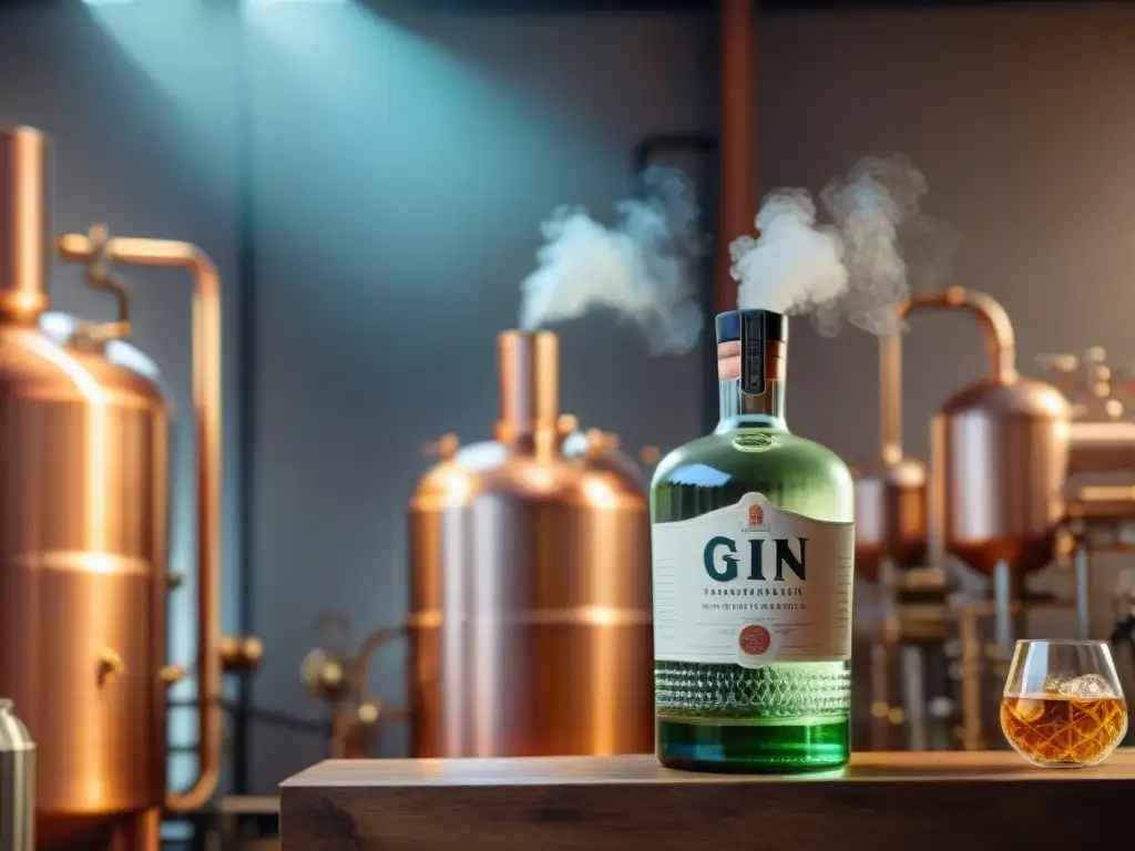 Una destilería de gin revolucionaria con tecnología de vanguardia y detalles intrincados