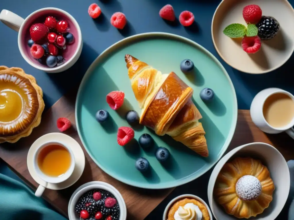 Un equilibrio perfecto de dulzura y sofisticación en exquisitos postres y tés