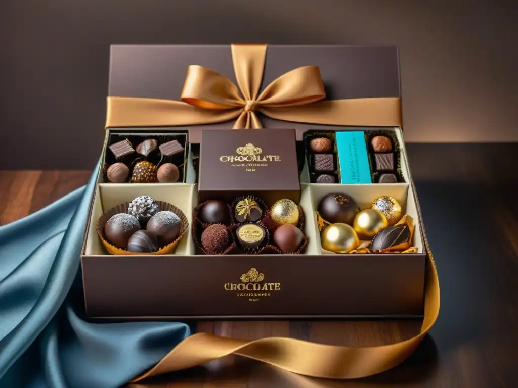 Una exquisita caja de suscripción de chocolates gourmet con experiencias únicas