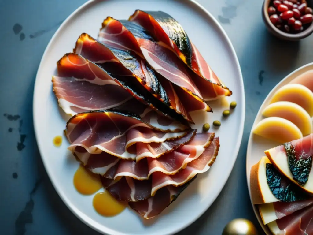 Exquisita comparación: Jamón Ibérico y Prosciutto, diferencias en color, textura y sabor