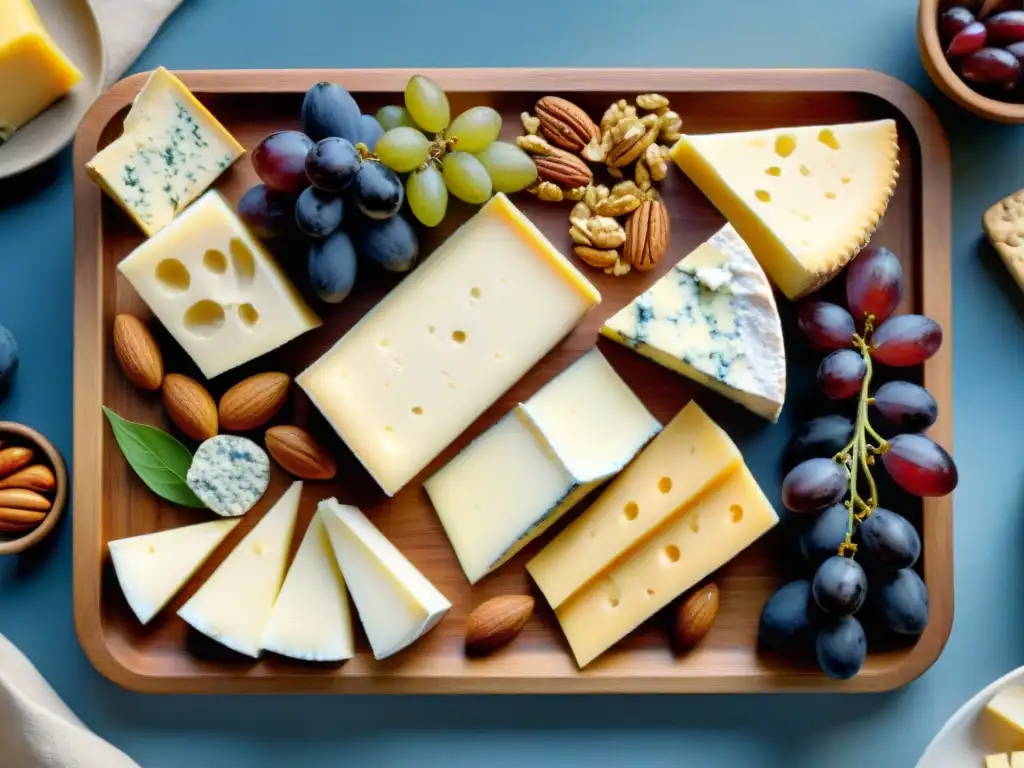 Una exquisita tabla de quesos con maridaje de Cervezas de Abadía y Quesos, una obra de arte culinaria