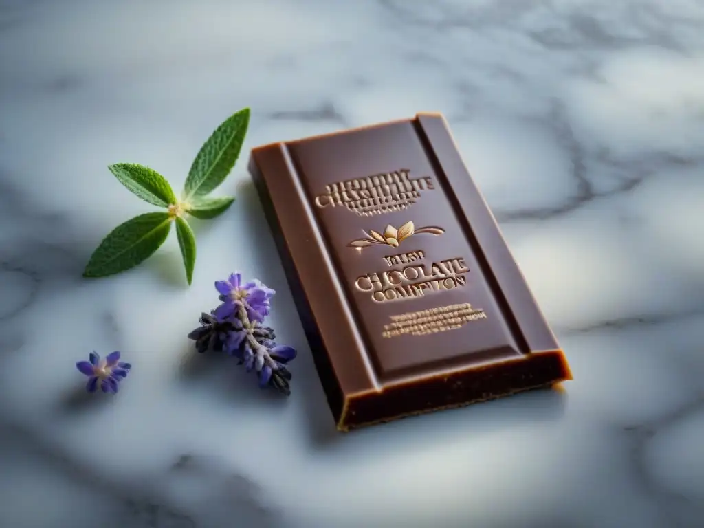 Exquisitos chocolates artesanales con infusiones sorprendentes en elegante presentación