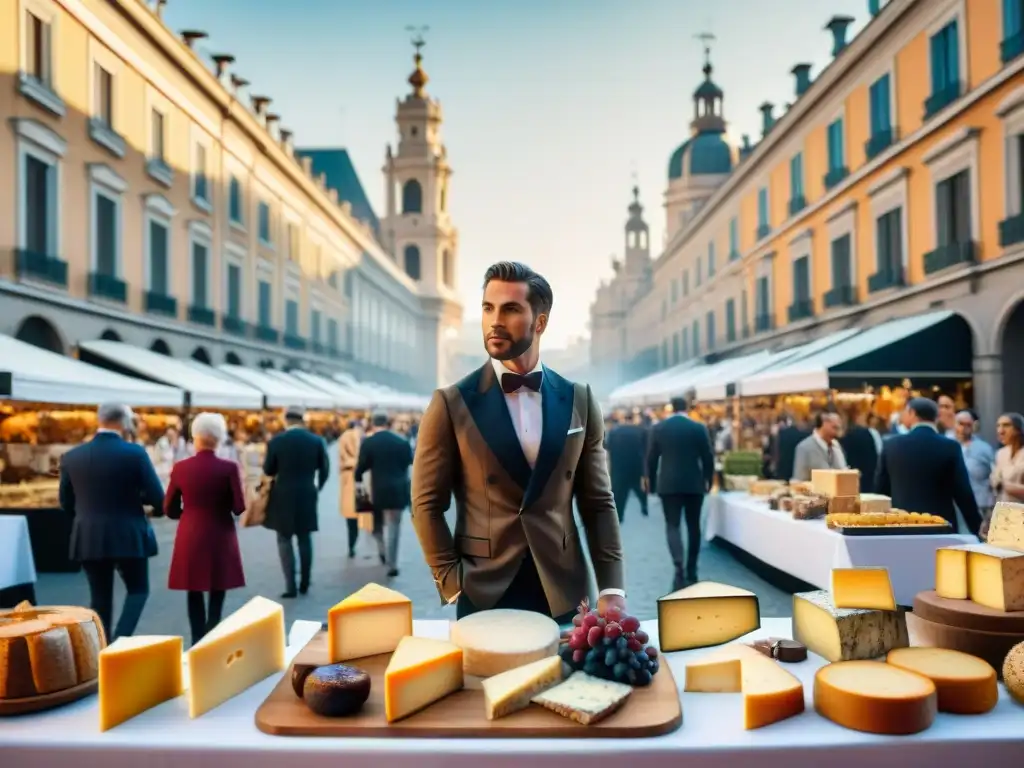 Festival gourmet en Madrid: exquisitos productos y elegancia en una escena vibrante y sofisticada