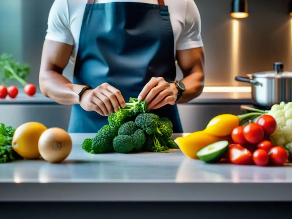 Fotógrafo gastronómico crea arte con ingredientes frescos