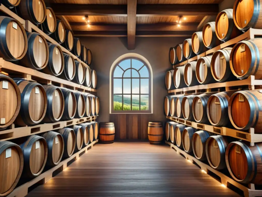 Influencia de las barricas en la elaboración de vinos europeos en una bodega tradicional