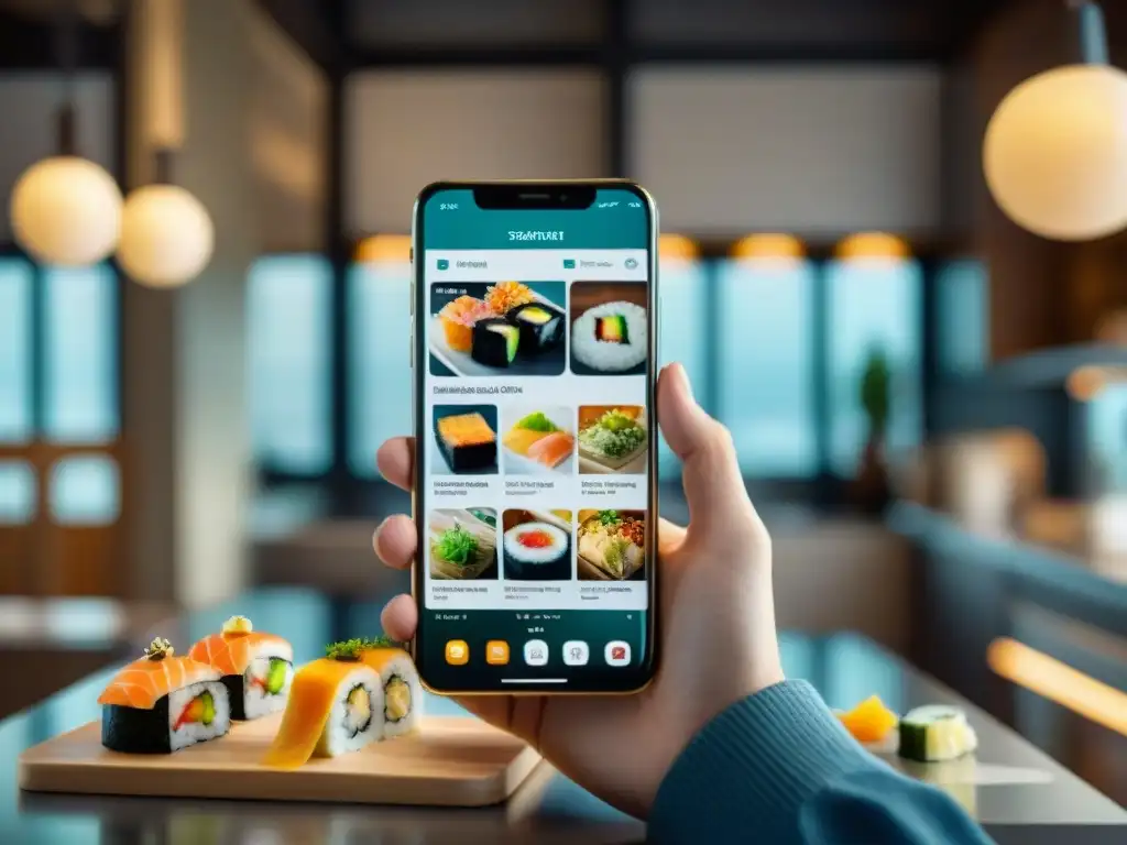 Interfaz de apps de compras gourmet redefinen mercado culinario