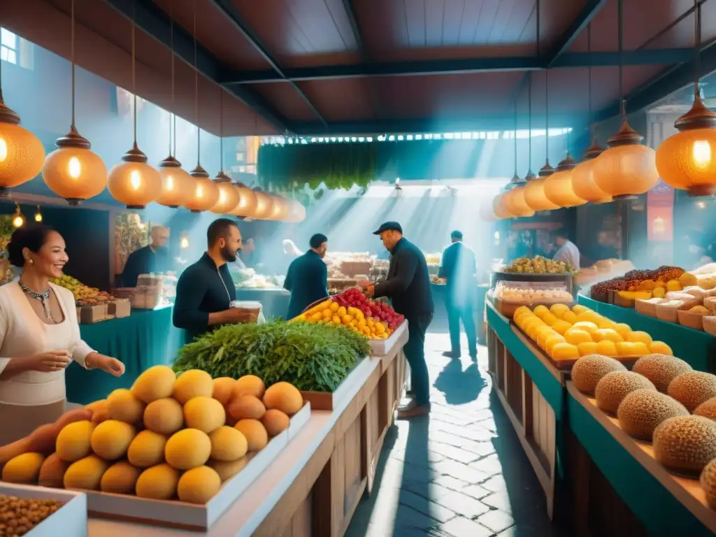 Explorando uno de los mejores mercados gourmet del mundo, rebosante de colores, sabores y cultura