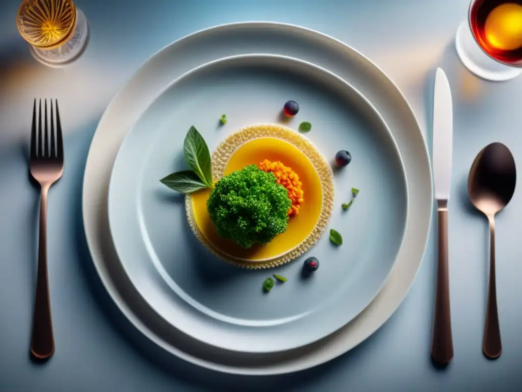 Una obra maestra de la fotografía gastronómica gourmet revelando secretos de sabor en cada detalle de este exquisito plato