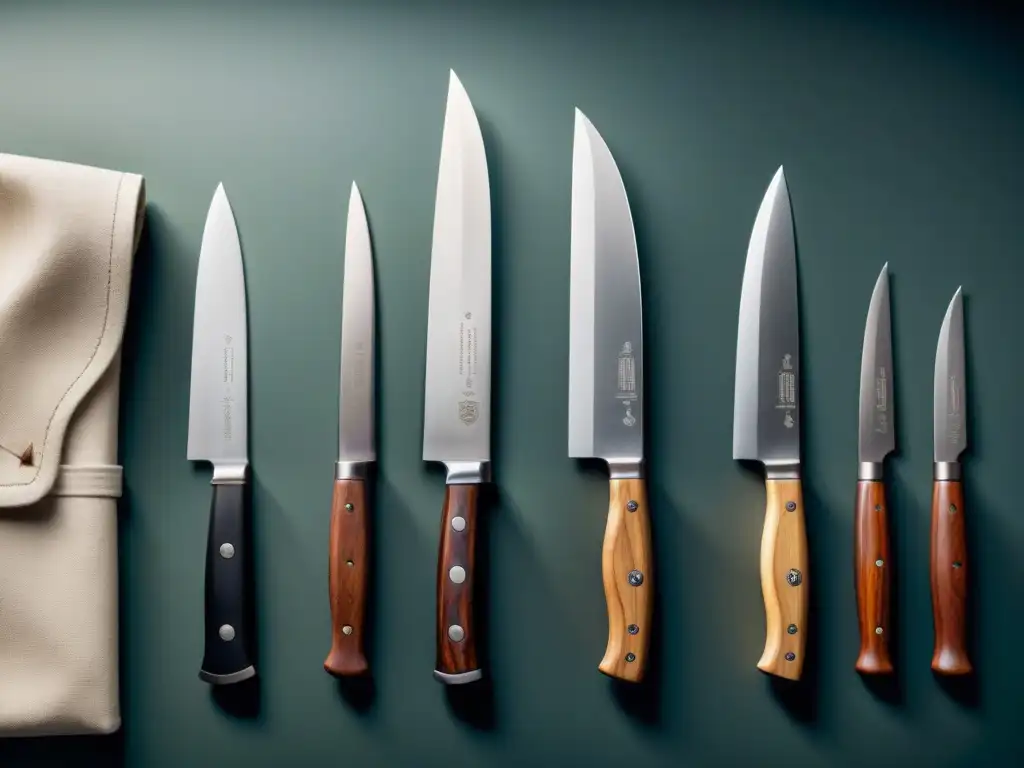 Timeline de cuchillos de chef: de primitivos a modernos Un recorrido visual detallado por la evolución de los cuchillos de chef a lo largo de la historia
