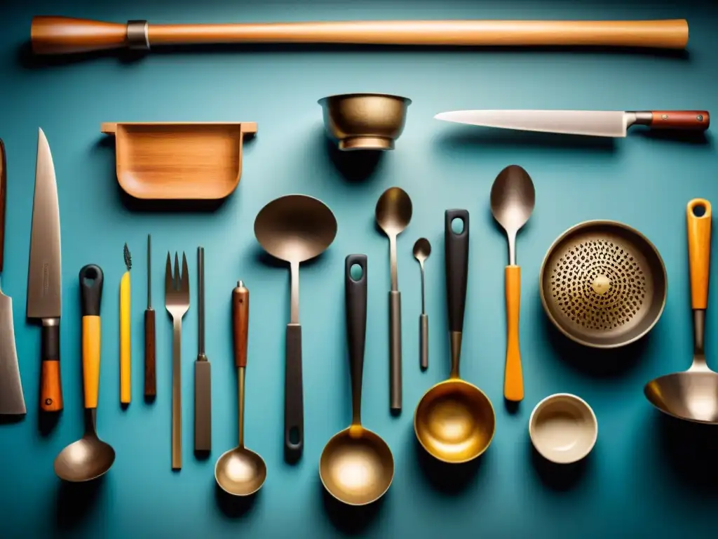 Evolución de utensilios de cocina que han influenciado la gastronomía mundial