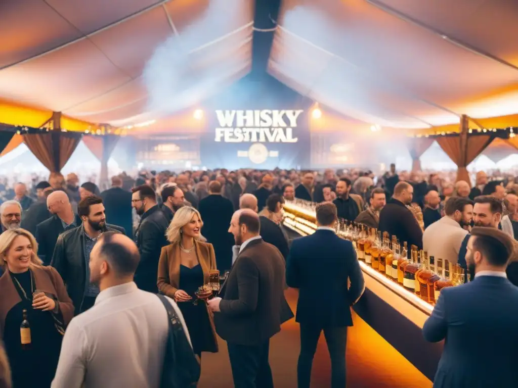 Un vibrante festival de whisky: cultura, pasión y diversidad en un evento lleno de vida